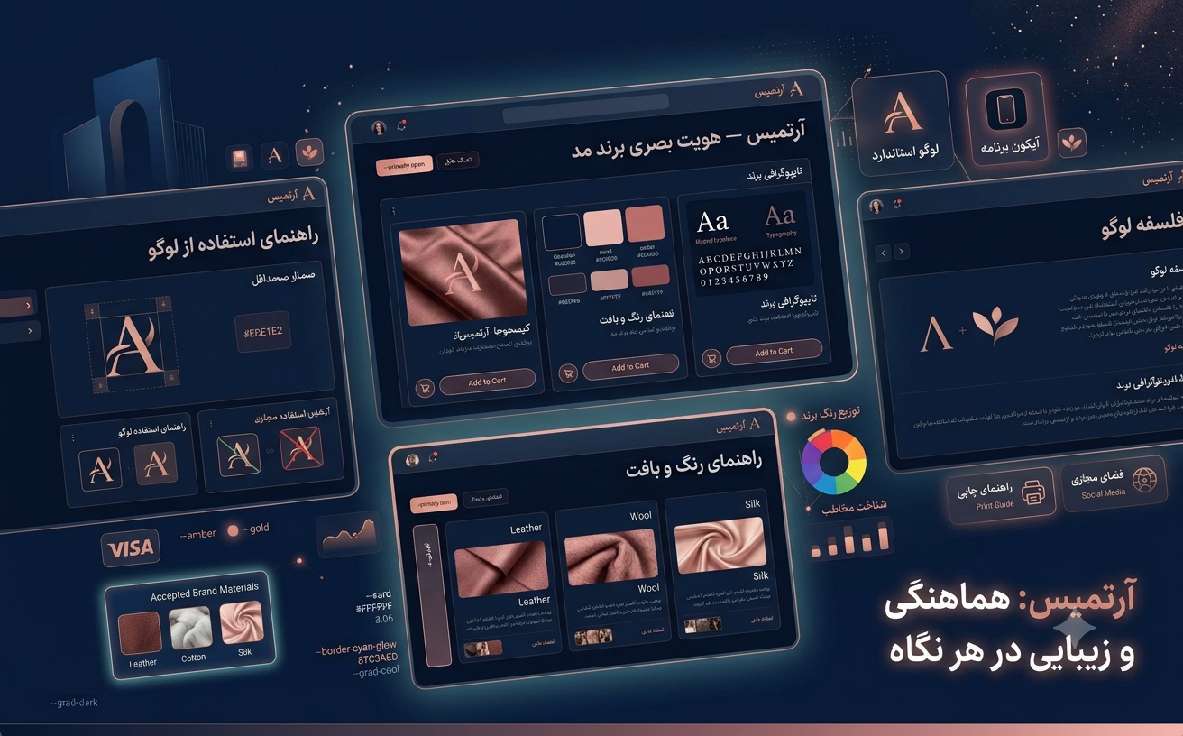 آرتمیس — هویت بصری برند مد