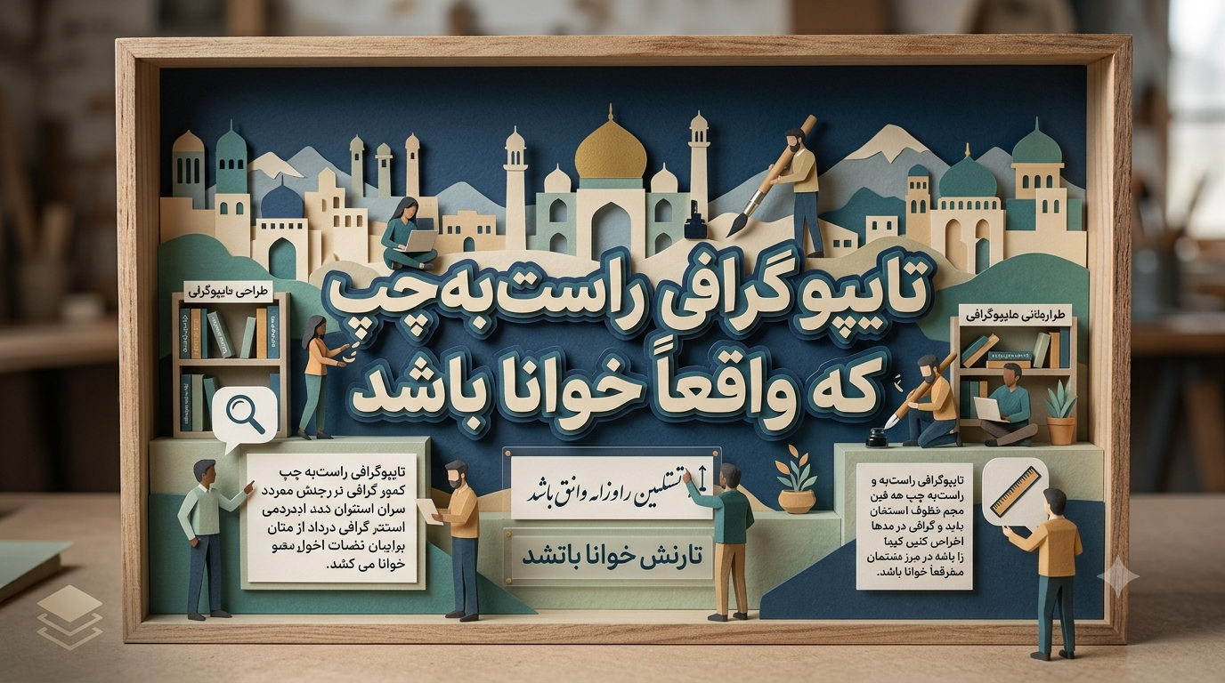 تایپوگرافی راست‌به‌چپ خوانا